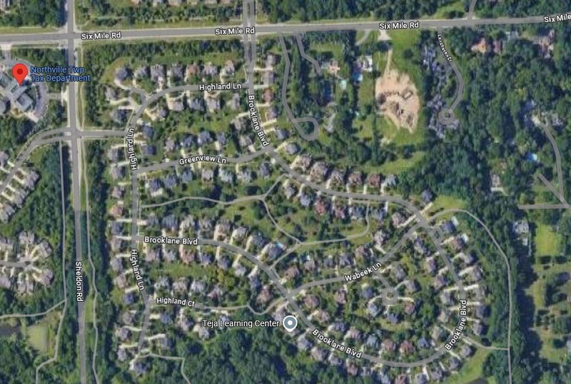 Brooklane Golf Course - Aerial Map (newer photo)